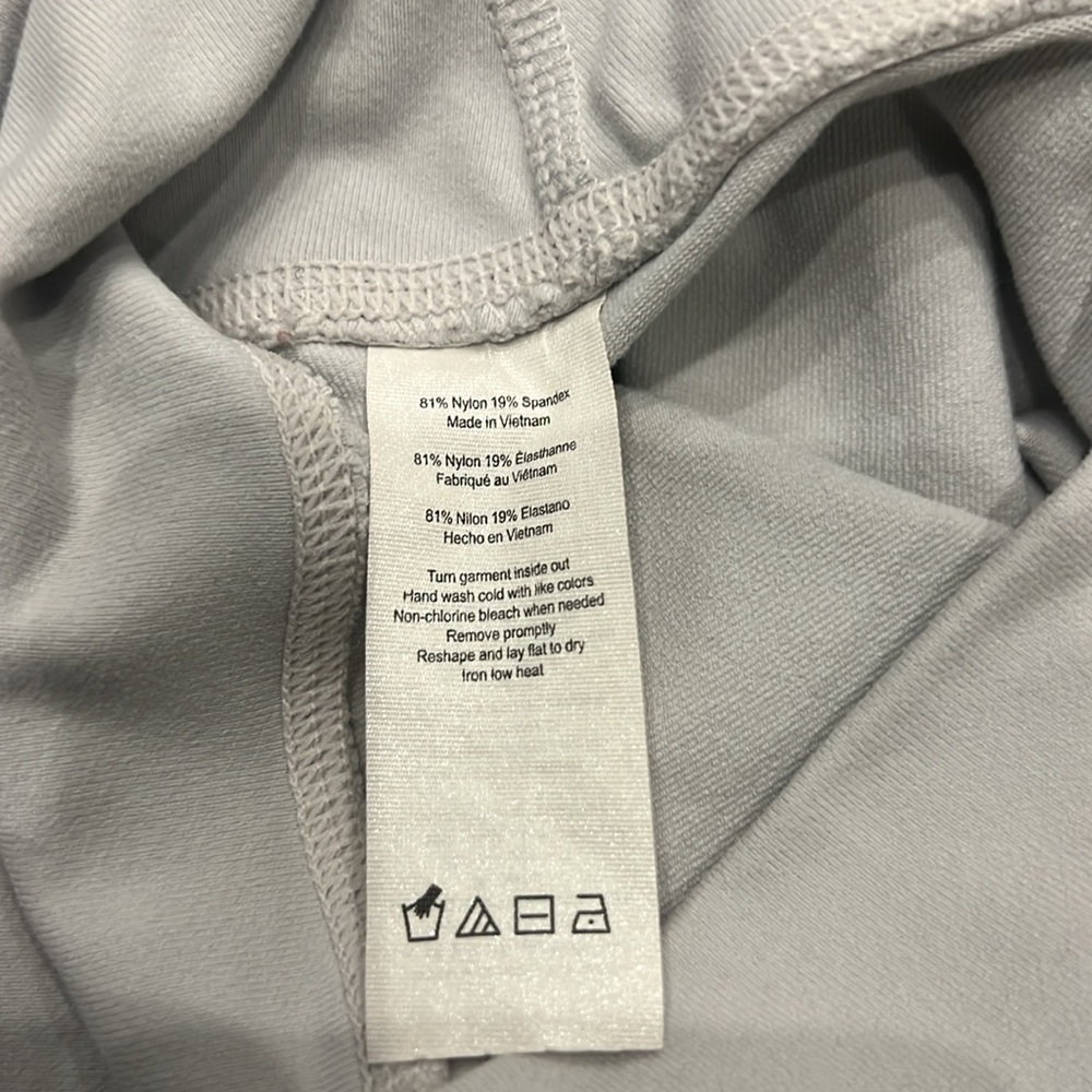 Alo Yoga High Rise Dash Leggings Light Grey Size XS - Picture 8 of 9